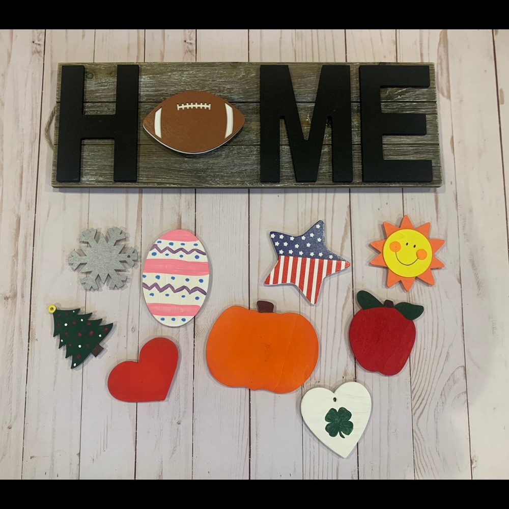 Interchangeable “Home” Sign - Picture 2 of 4